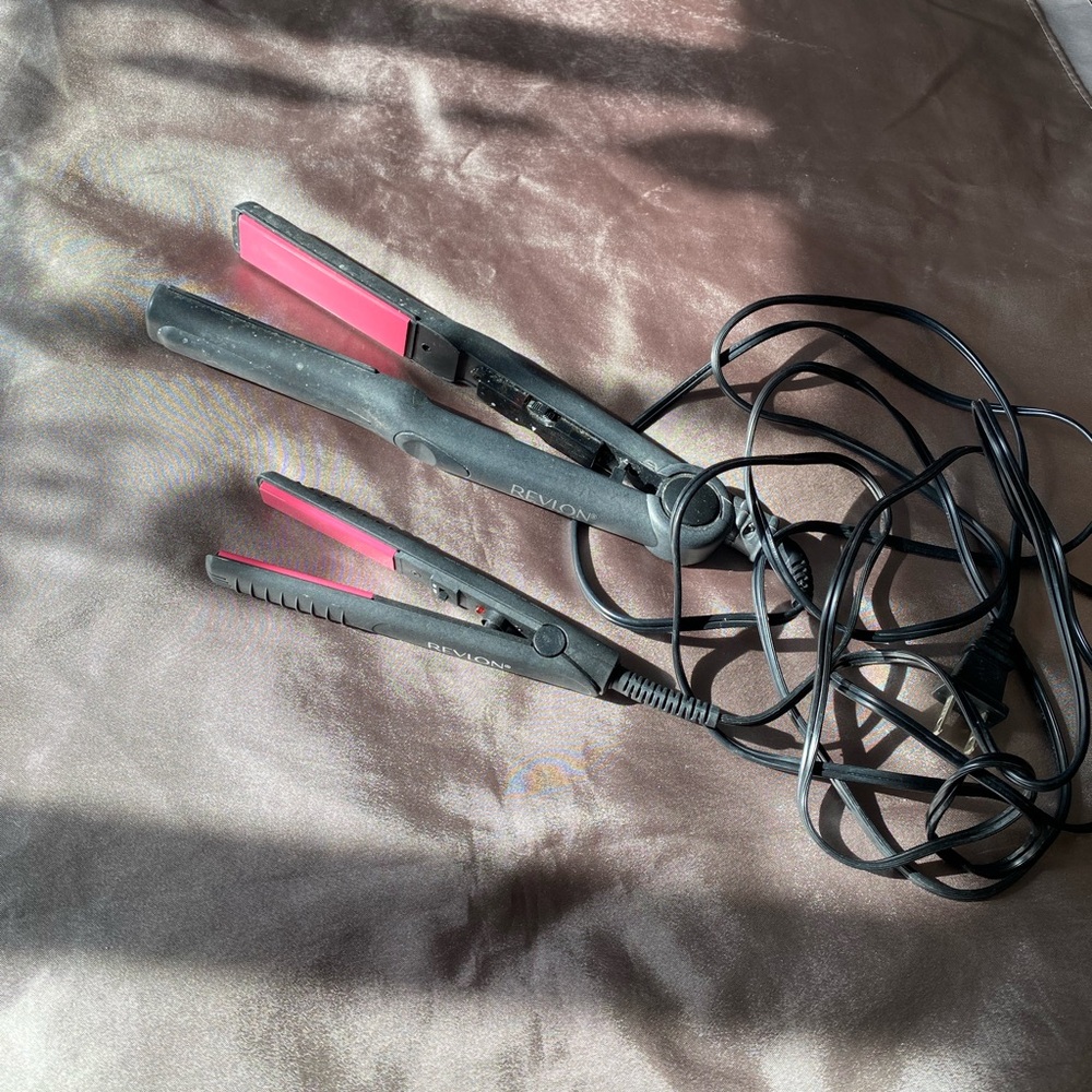 revlon set of hair straighteners